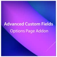 Advanced Custom Fields Options Page Addon 2.1.0